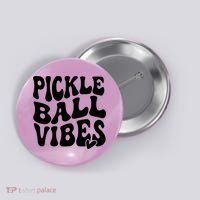 Pickleball Vibes Play Pickleball With Love Button thumb 0