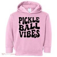 Pickleball Vibes Play Pickleball With Love Toddler Hoodie thumb 0