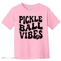Pickleball Vibes Play Pickleball With Love Toddler T-Shirt thumb 0