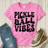 Pickleball Vibes Play Pickleball With Love Women's T-Shirt thumb 3
