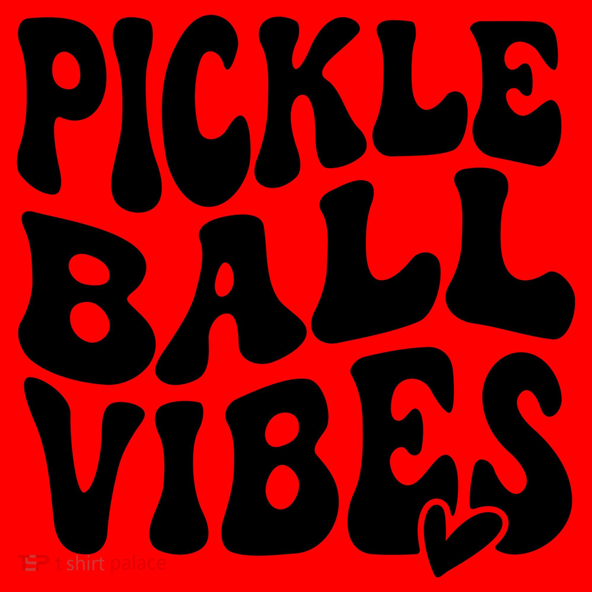 Pickleball Vibes Play Pickleball With Love Santa Hat