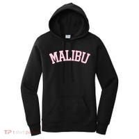 Preppy Varsity Pink Malibu California Women's Hoodie thumb 0