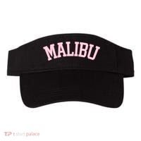 Preppy Varsity Pink Malibu California Visor thumb 0