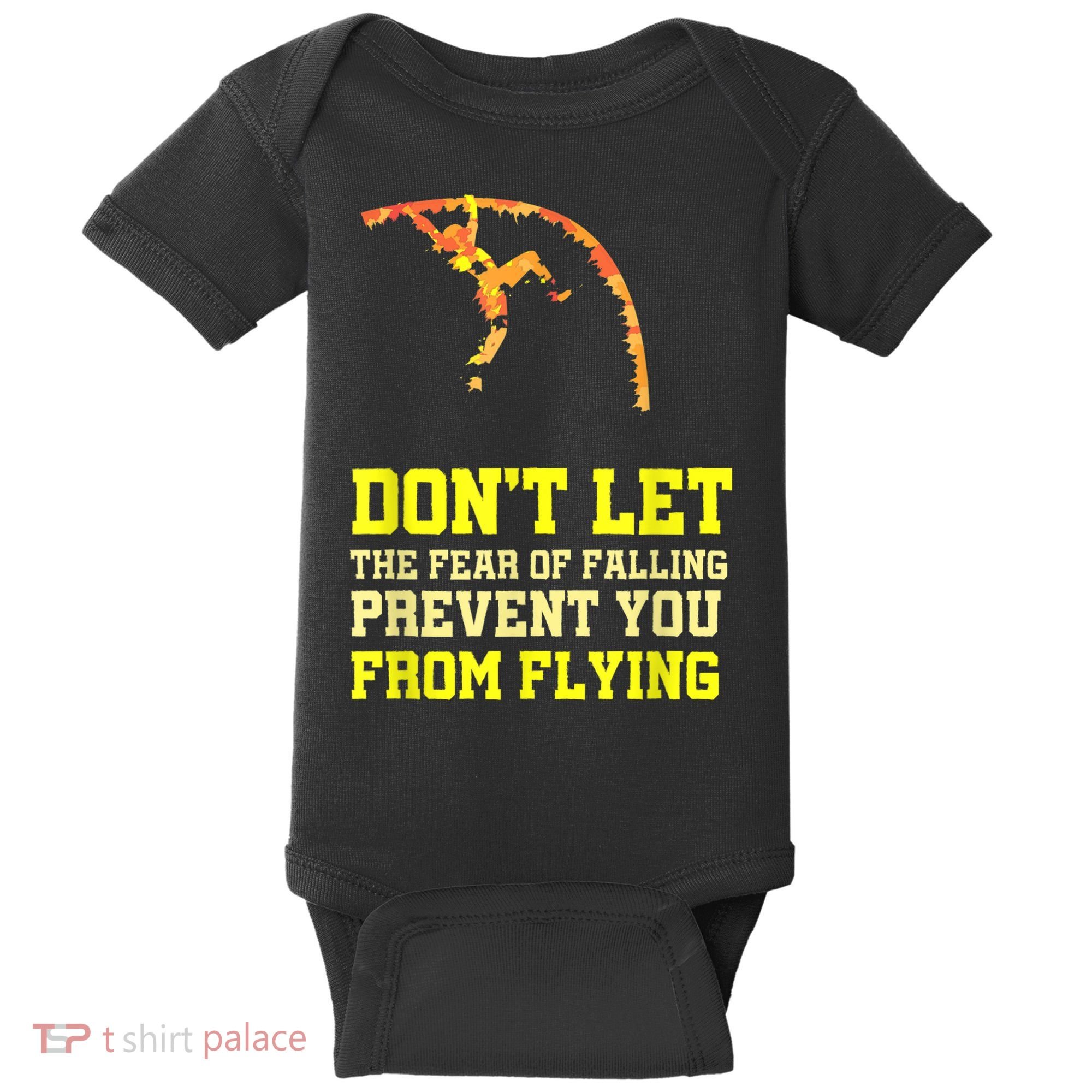 Pole Vaulting Pole Track & Field Pole Vault Baby Bodysuit