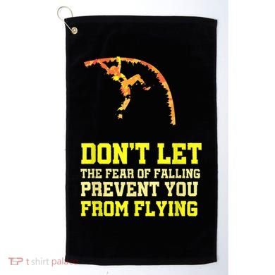 Pole Vaulting Pole Track & Field Pole Vault Golf Towel