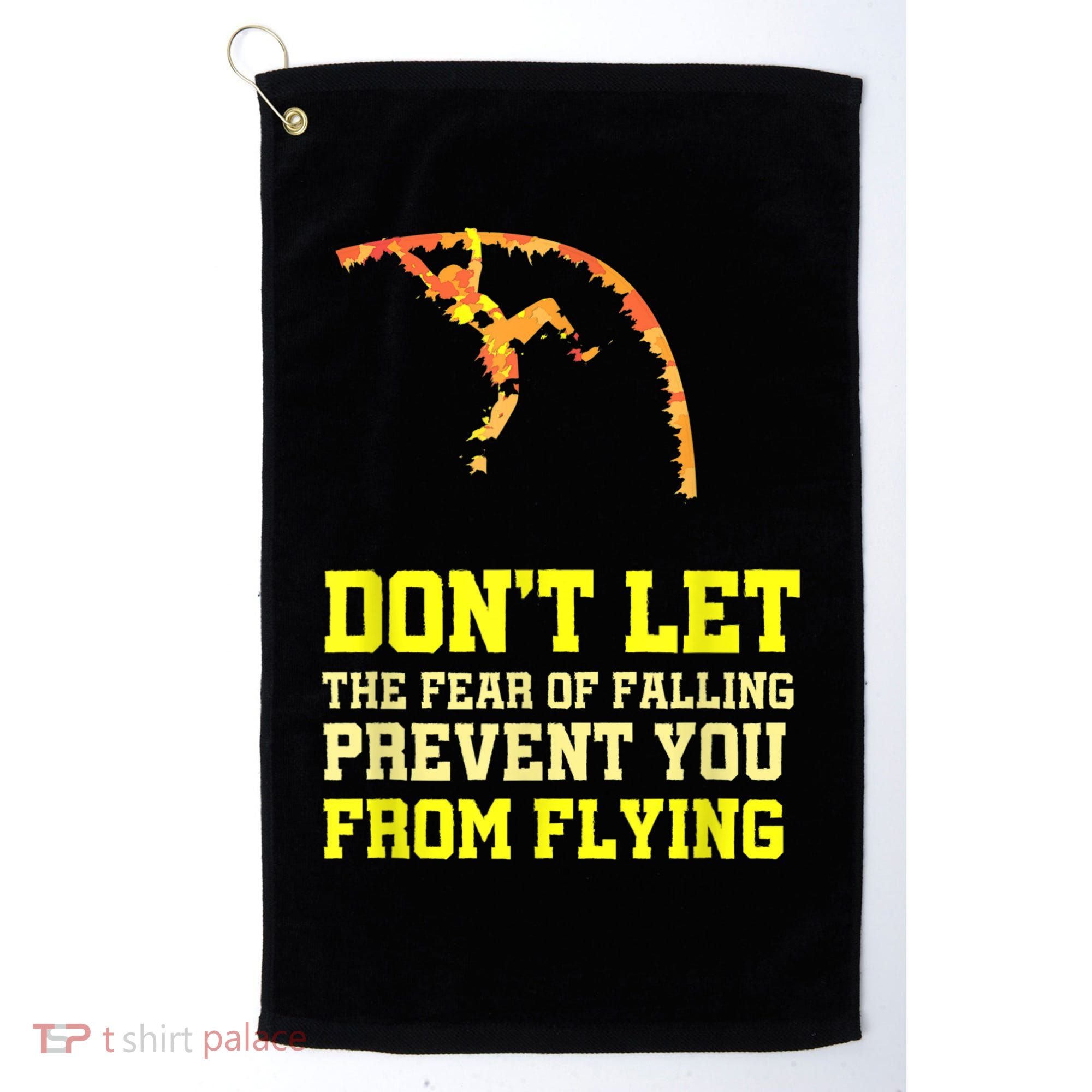 Pole Vaulting Pole Track & Field Pole Vault Golf Towel