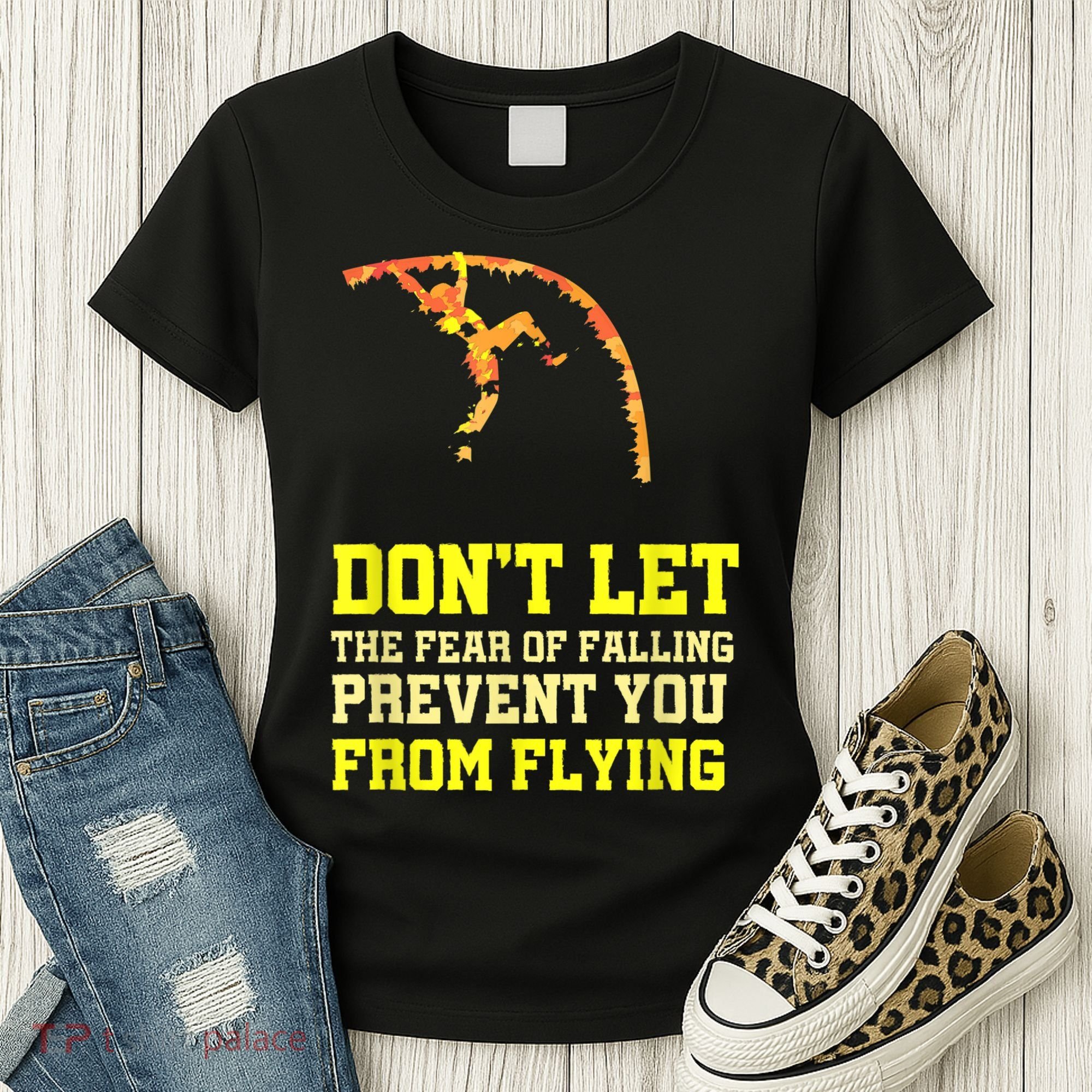 Pole Vaulting Pole Track & Field Pole Vault Women's T-Shirt