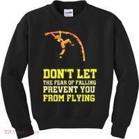 Pole Vaulting Pole Track & Field Pole Vault Kids Sweatshirt thumb 0