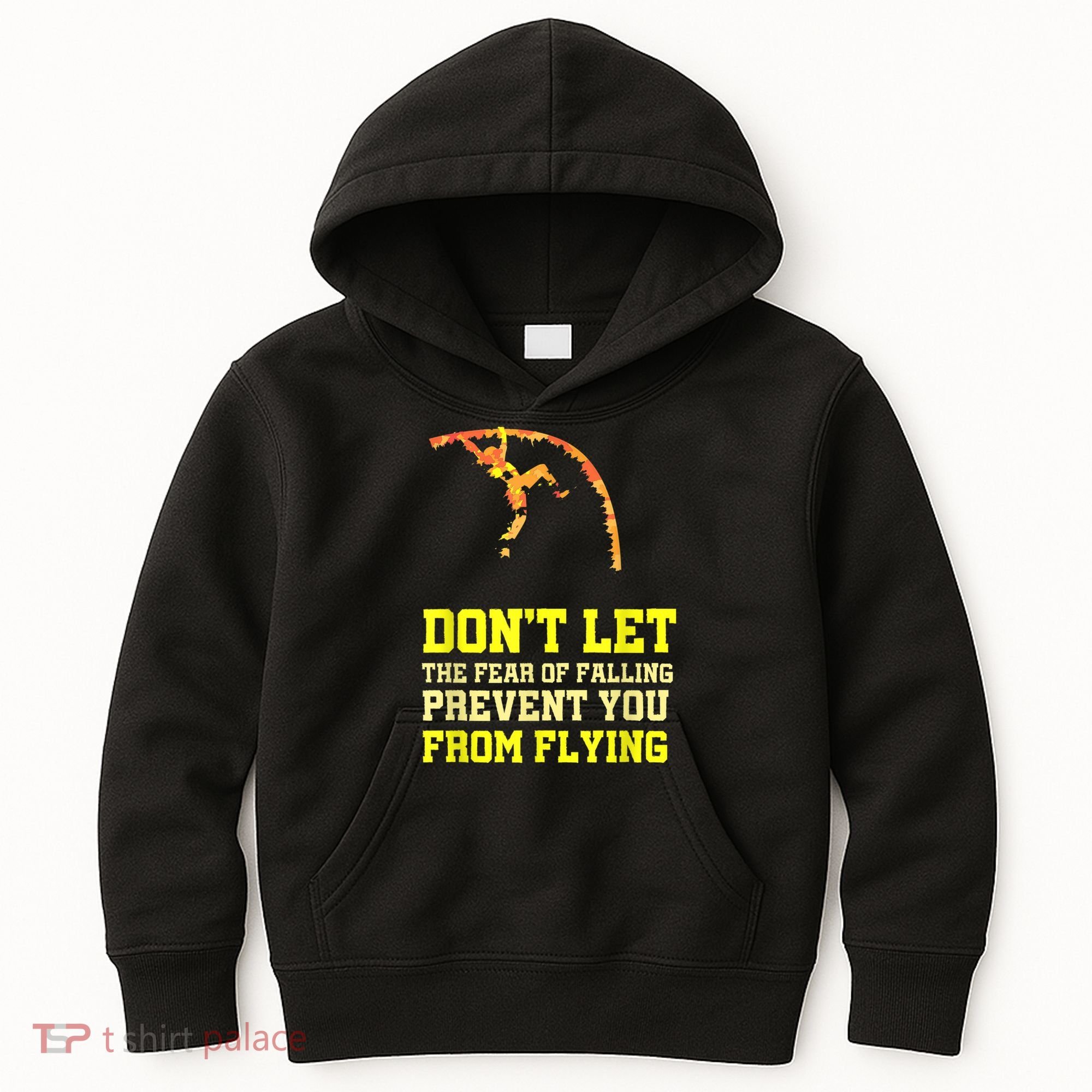 Pole Vaulting Pole Track & Field Pole Vault Kids Hoodie