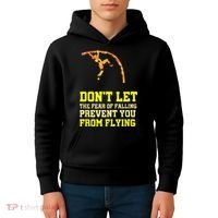 Pole Vaulting Pole Track & Field Pole Vault Kids Hoodie thumb 4