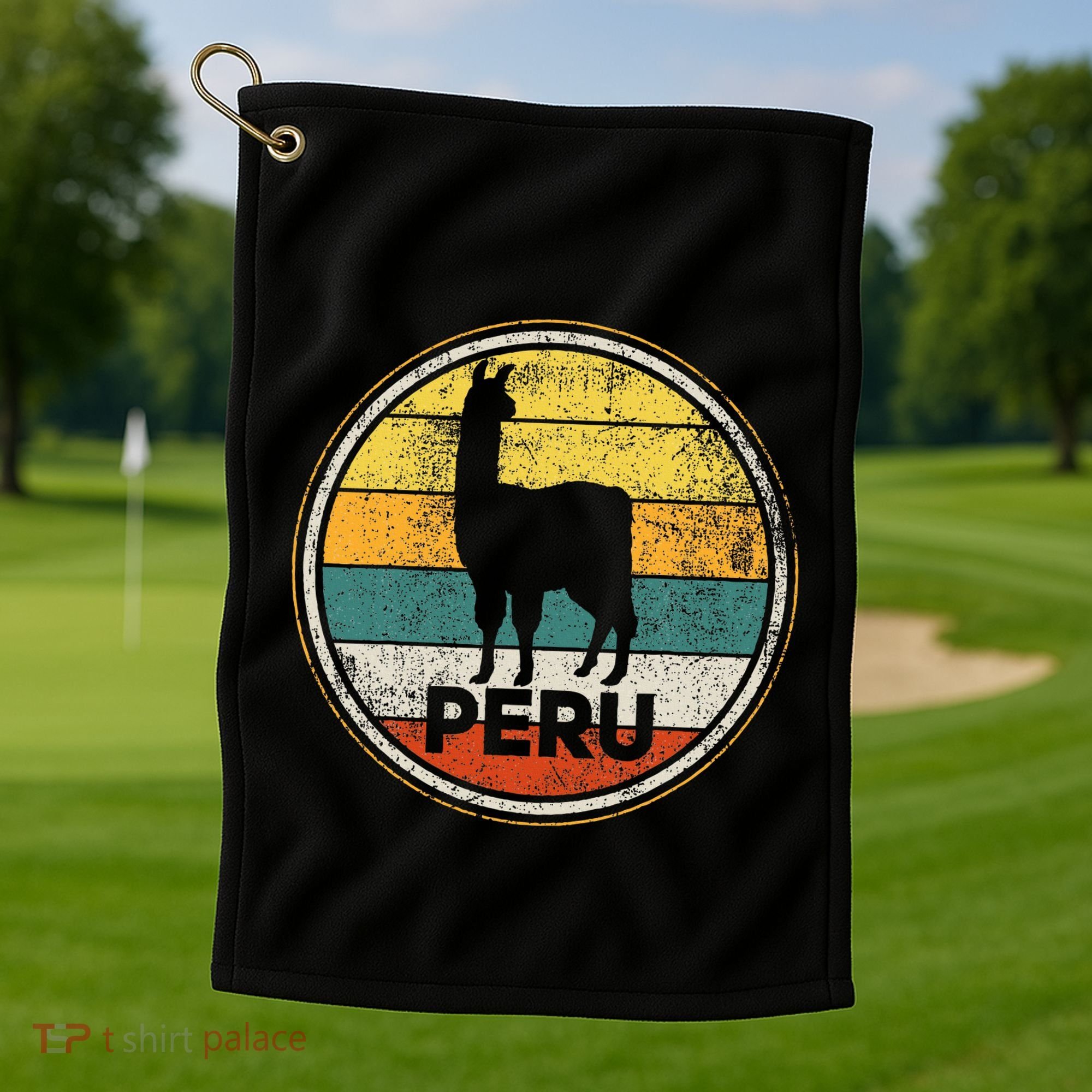 Peru Vicuna Peruvian Golf Towel