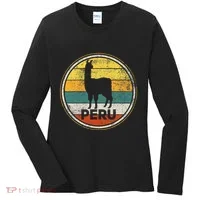 Peru Vicuna Peruvian Women's Long Sleeve Shirt thumb 0