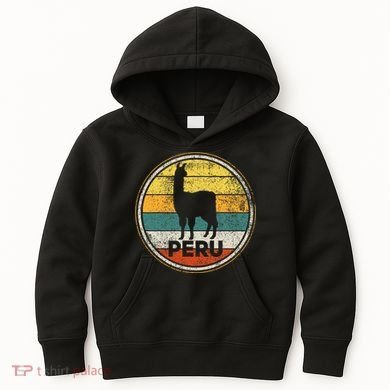 Peru Vicuna Peruvian Kids Hoodie