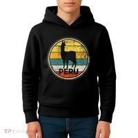 Peru Vicuna Peruvian Kids Hoodie thumb 4