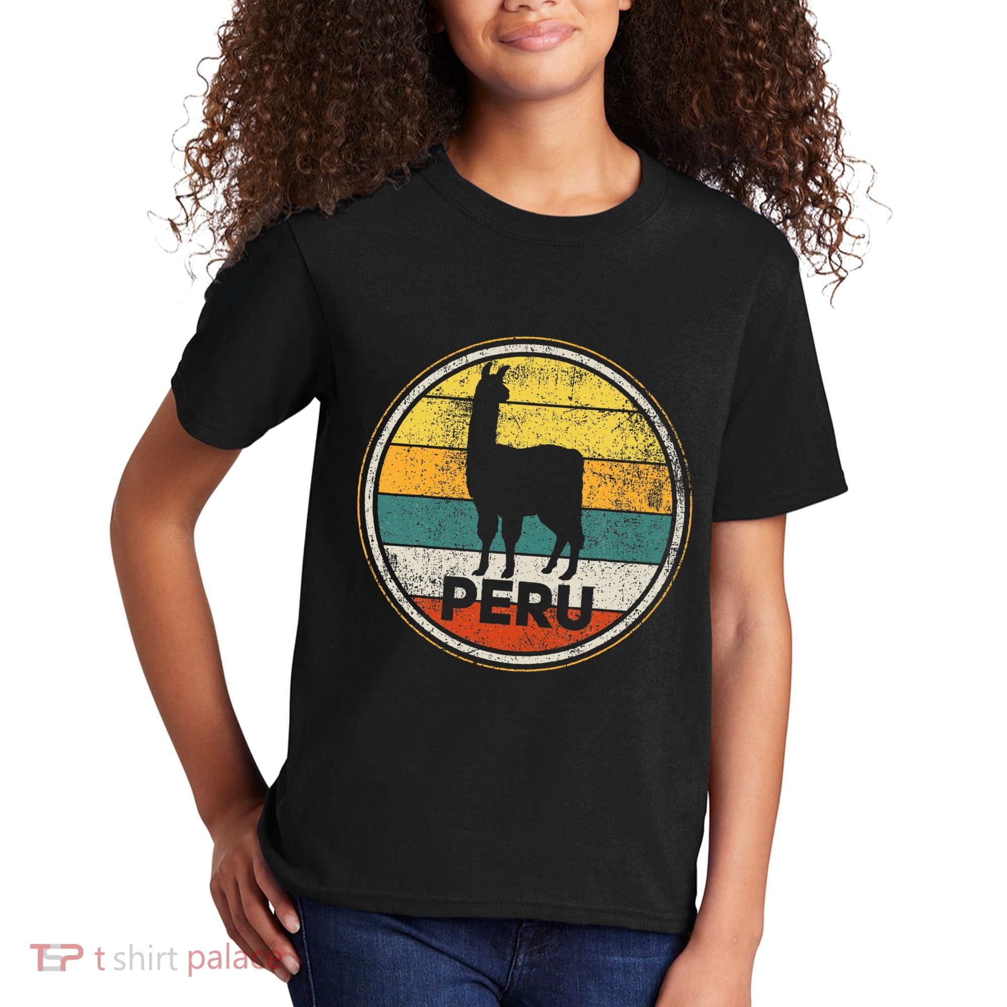 Peru Vicuna Peruvian Kids T-Shirt