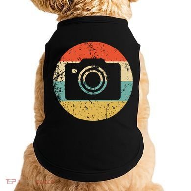Photographer Vintage Retro Camera Doggie Tank