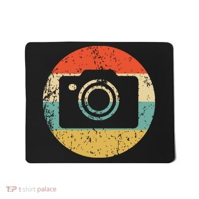 Photographer Vintage Retro Camera Mousepad