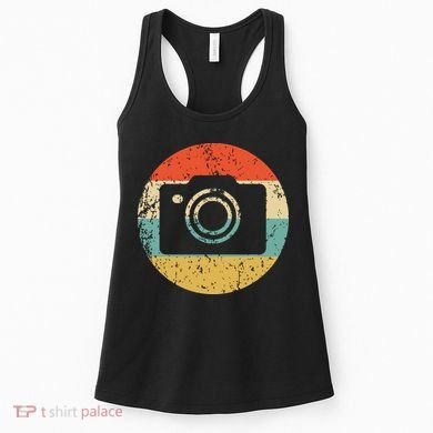 Photographer Vintage Retro Camera Women's Tank Top