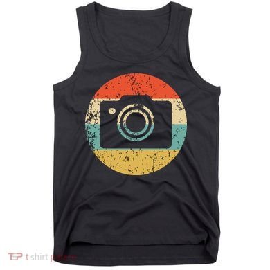 Photographer Vintage Retro Camera Tank Top