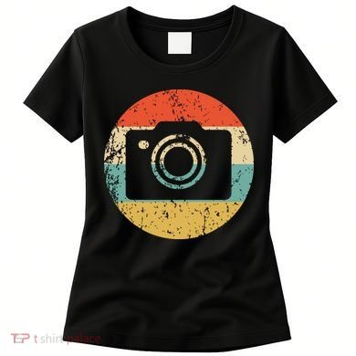 Photographer Vintage Retro Camera Women's T-Shirt