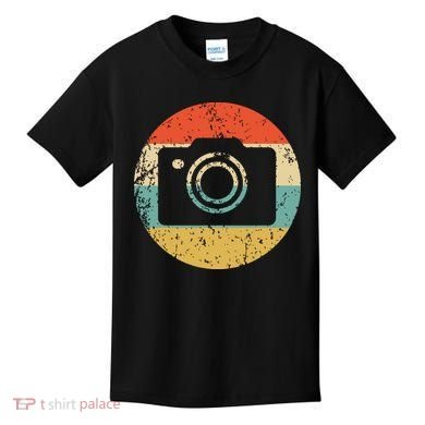 Photographer Vintage Retro Camera Kids T-Shirt