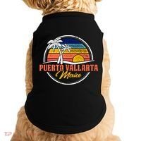 Puerto Vallarta Retro Sunset Doggie Tank thumb 0