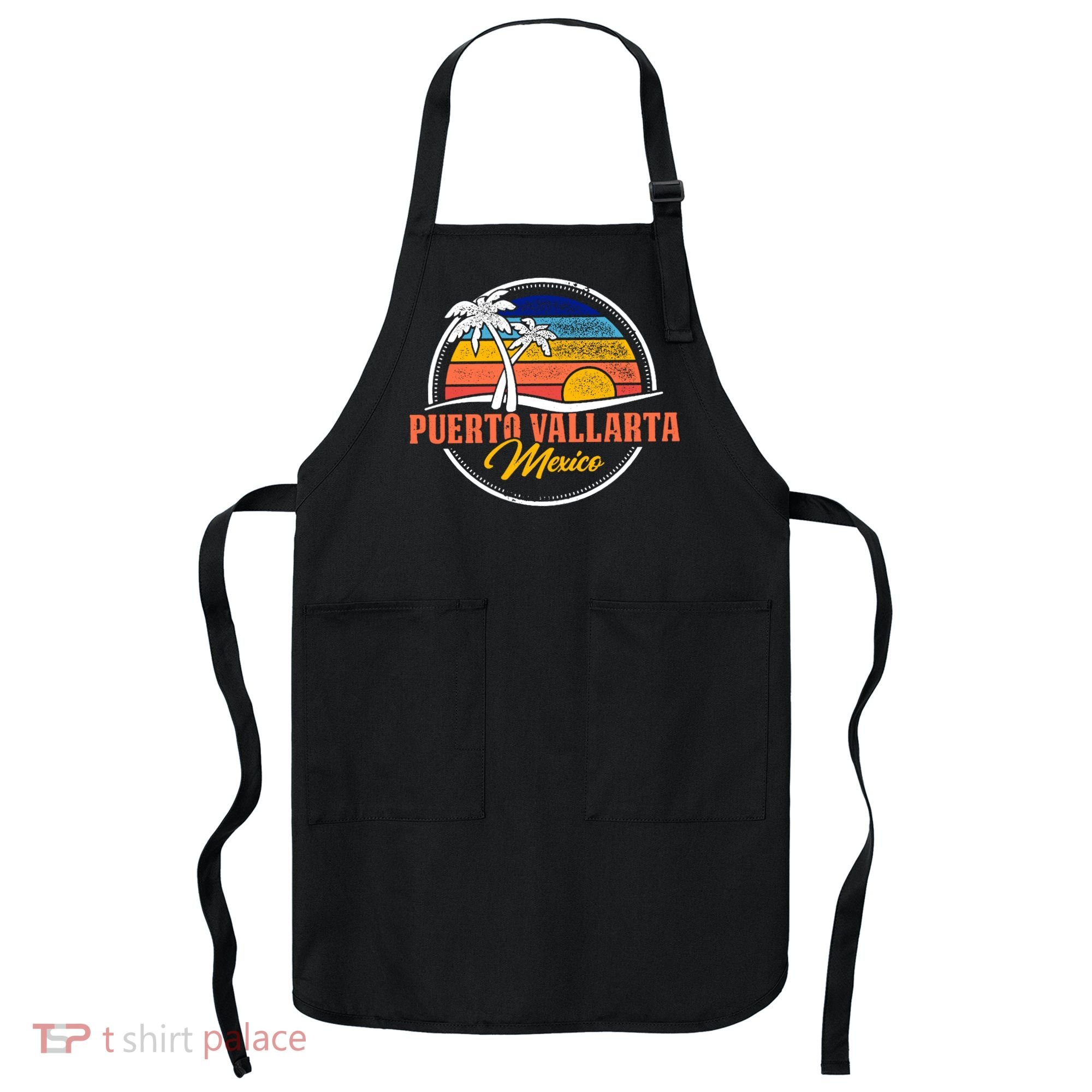 Puerto Vallarta Retro Sunset Apron