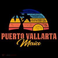 Puerto Vallarta Retro Sunset Coffee Mug thumb 5