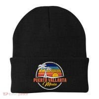 Puerto Vallarta Retro Sunset Beanie thumb 0