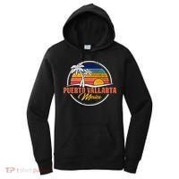 Puerto Vallarta Retro Sunset Women's Hoodie thumb 0