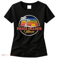 Puerto Vallarta Retro Sunset Women's T-Shirt thumb 0