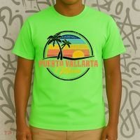 Puerto Vallarta Retro Sunset T-Shirt thumb 3