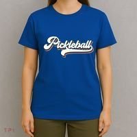 Pickleball Vintage Retro Cool Gift T-Shirt thumb 4