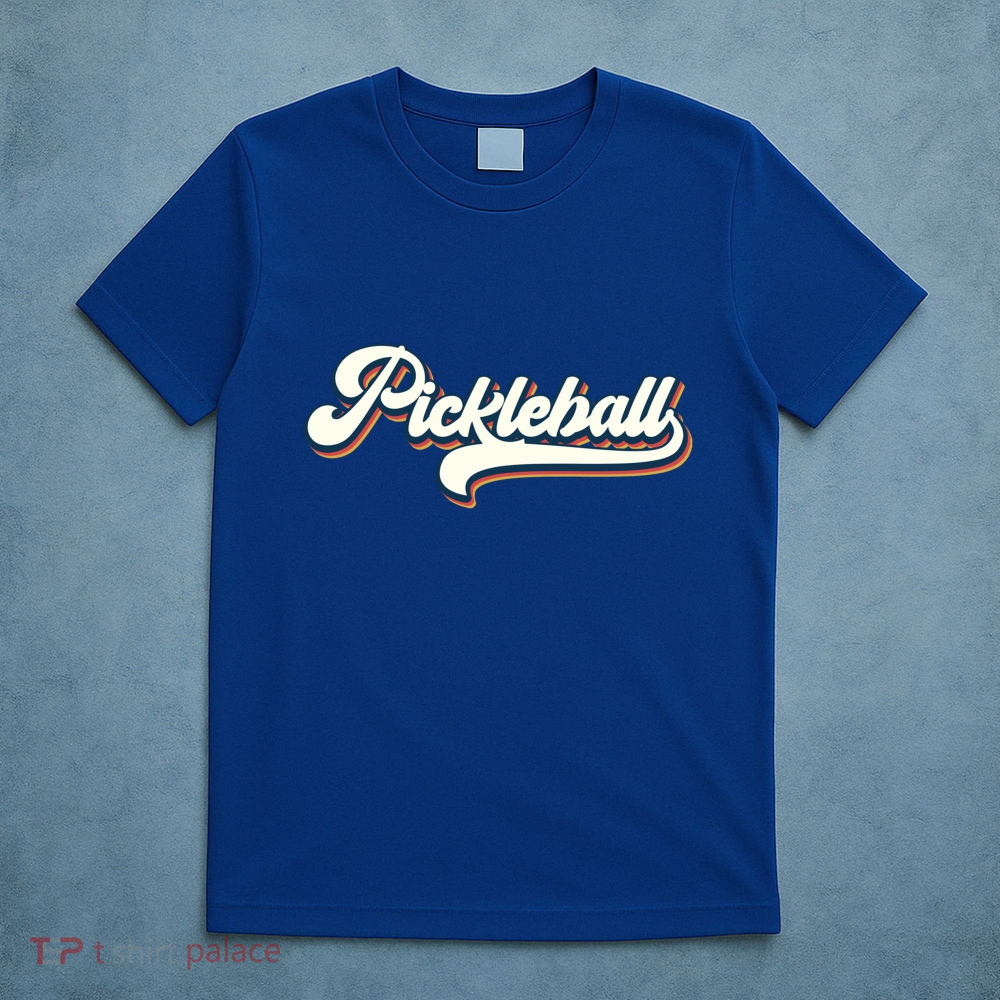 Pickleball Vintage Retro Cool Gift T-Shirt