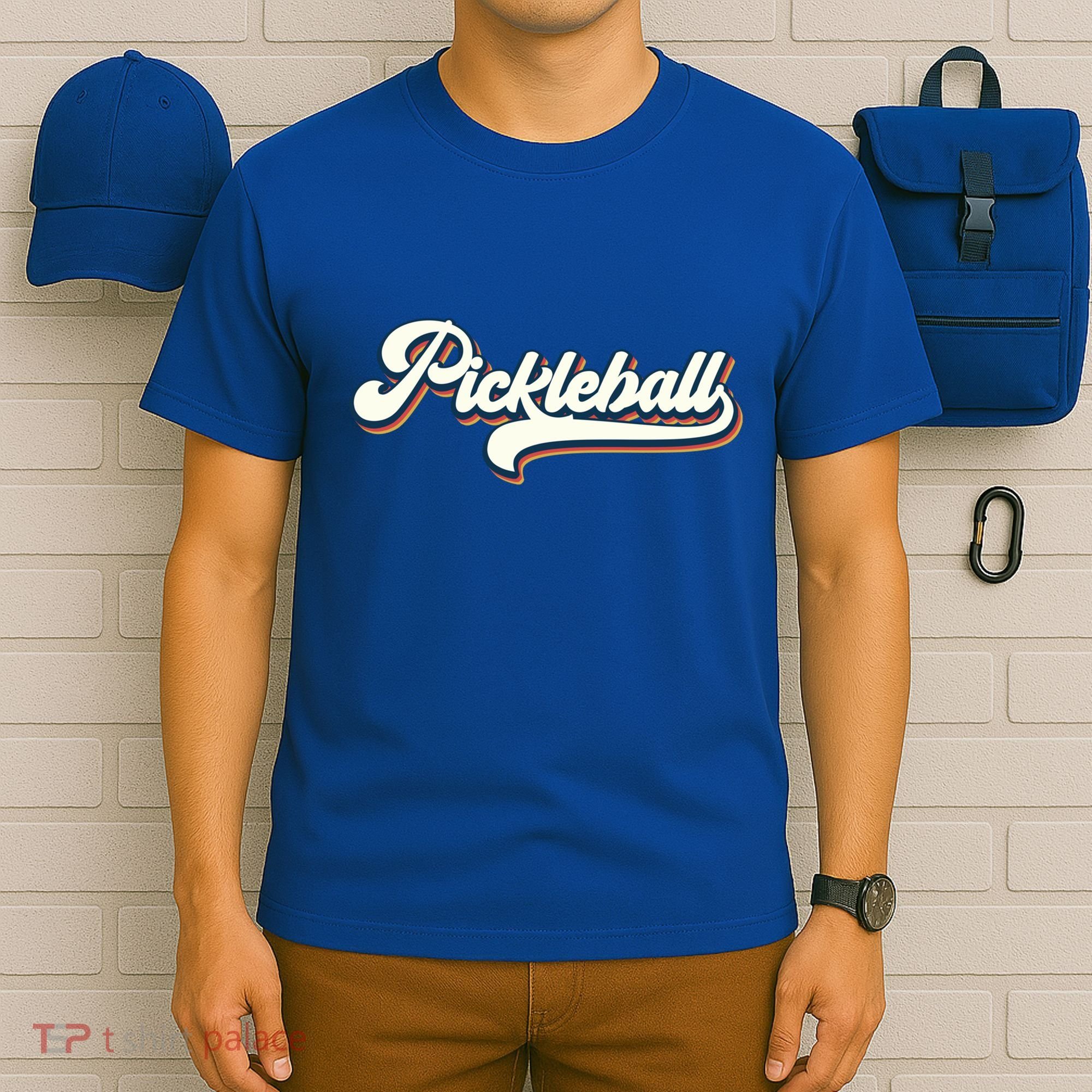 Pickleball Vintage Retro Cool Gift T-Shirt