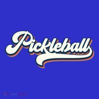 Pickleball Vintage Retro Cool Gift T-Shirt thumb 7