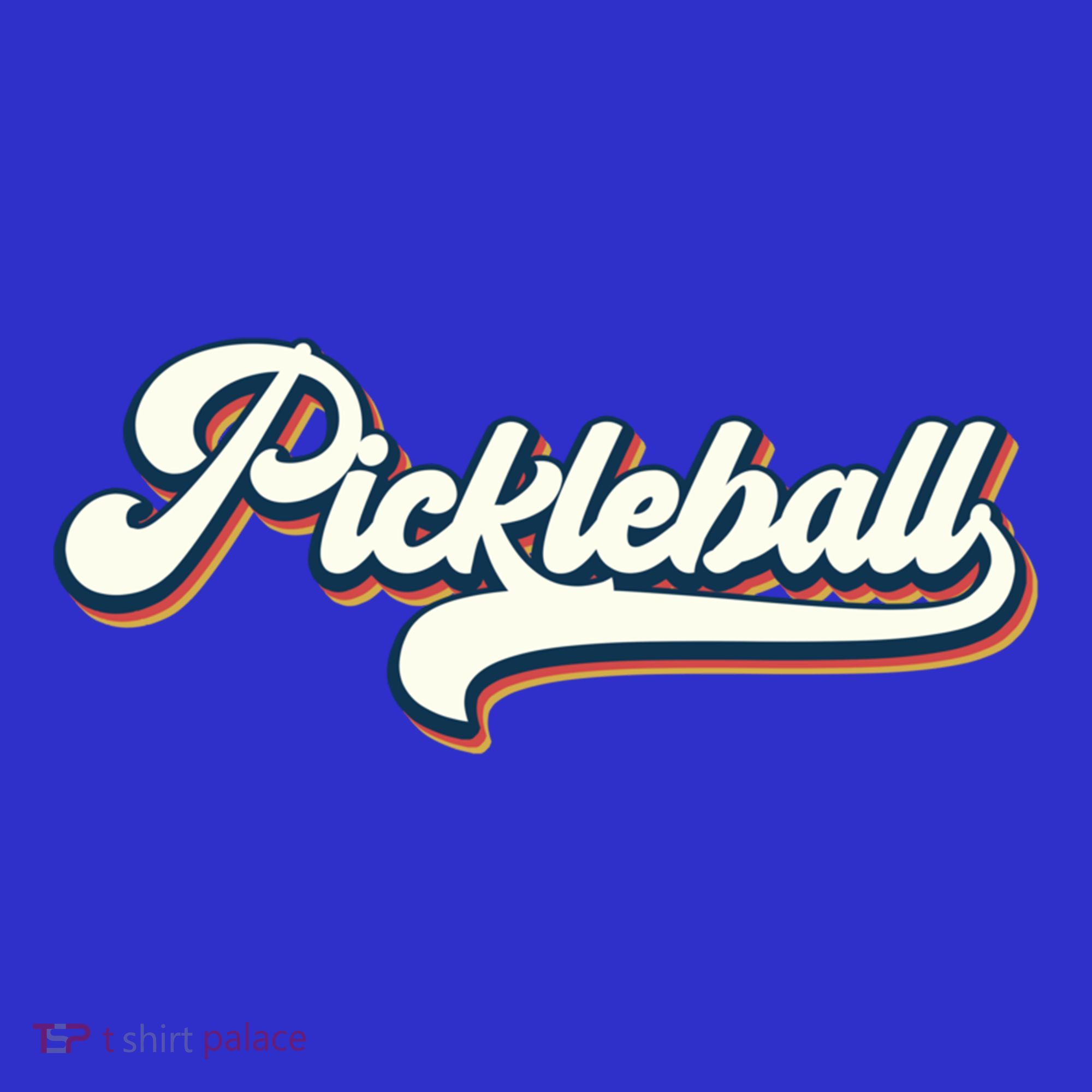 Pickleball Vintage Retro Cool Gift T-Shirt