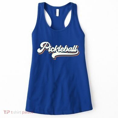 Pickleball Vintage Retro Cool Gift Women's Tank Top