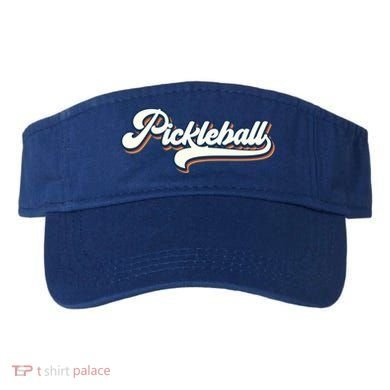 Pickleball Vintage Retro Cool Gift Visor