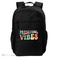 Preschool Vibes Retro 80s Pre School Backpack thumb 0