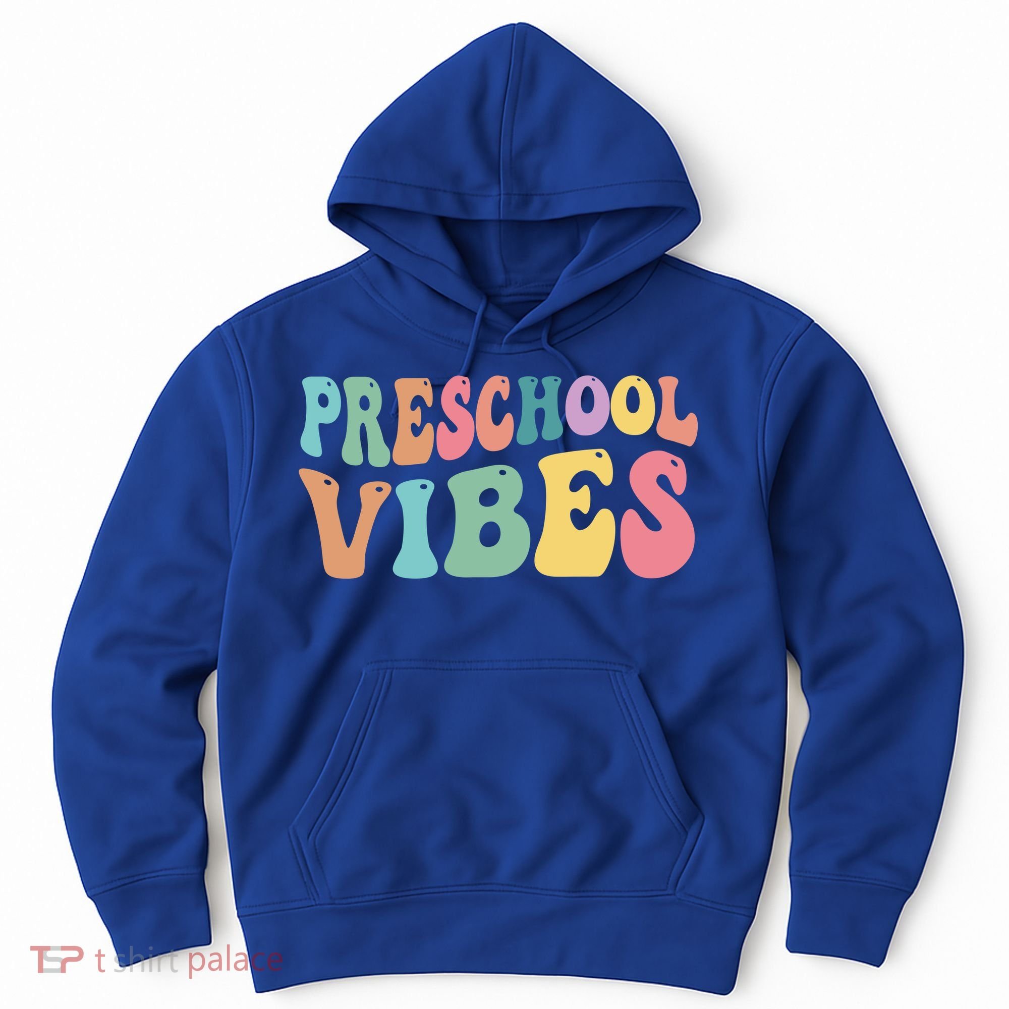 Preschool Vibes Retro 80s Pre School Hoodie