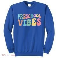 Preschool Vibes Retro 80s Pre School Sweatshirt thumb 0