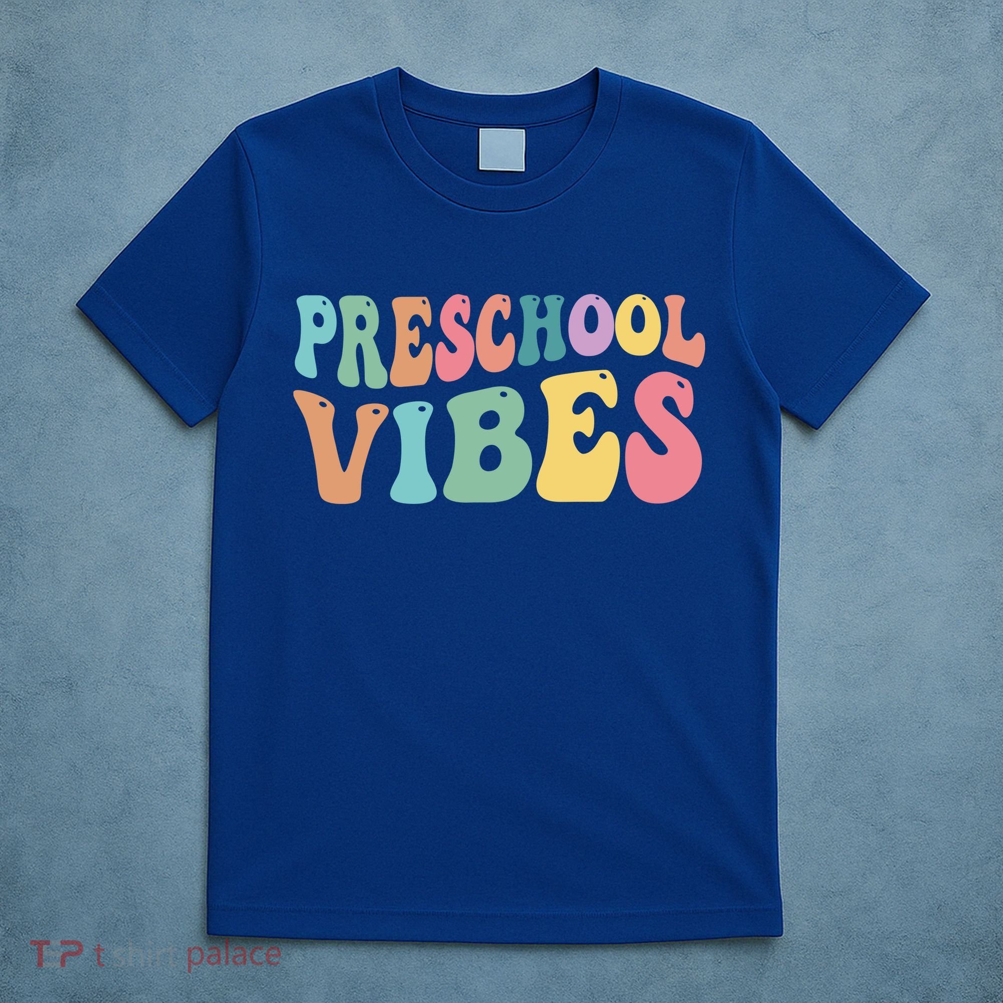 Preschool Vibes Retro 80s Pre School T-Shirt