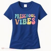 Preschool Vibes Retro 80s Pre School Women's T-Shirt thumb 0