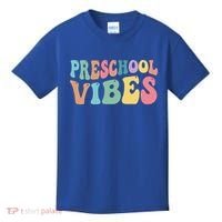 Preschool Vibes Retro 80s Pre School Kids T-Shirt thumb 0