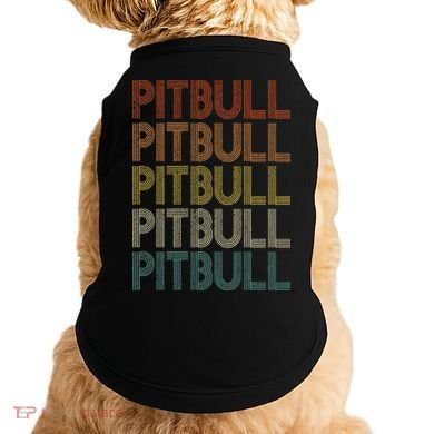 Pitbull Vintage Retro Doggie Tank