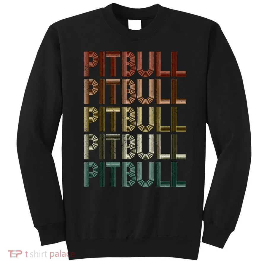 Pitbull Vintage Retro Sweatshirt