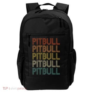 Pitbull Vintage Retro Backpack