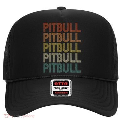 Pitbull Vintage Retro Hat