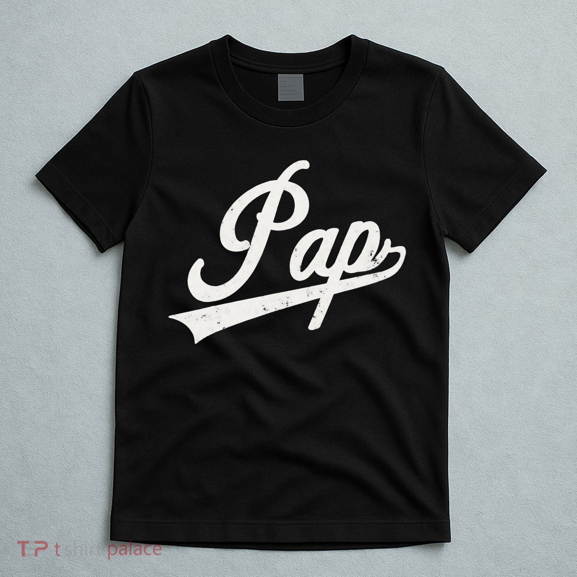 Pap Vintage Retro Style Father’s day gift for Pap Grandpa T-Shirt